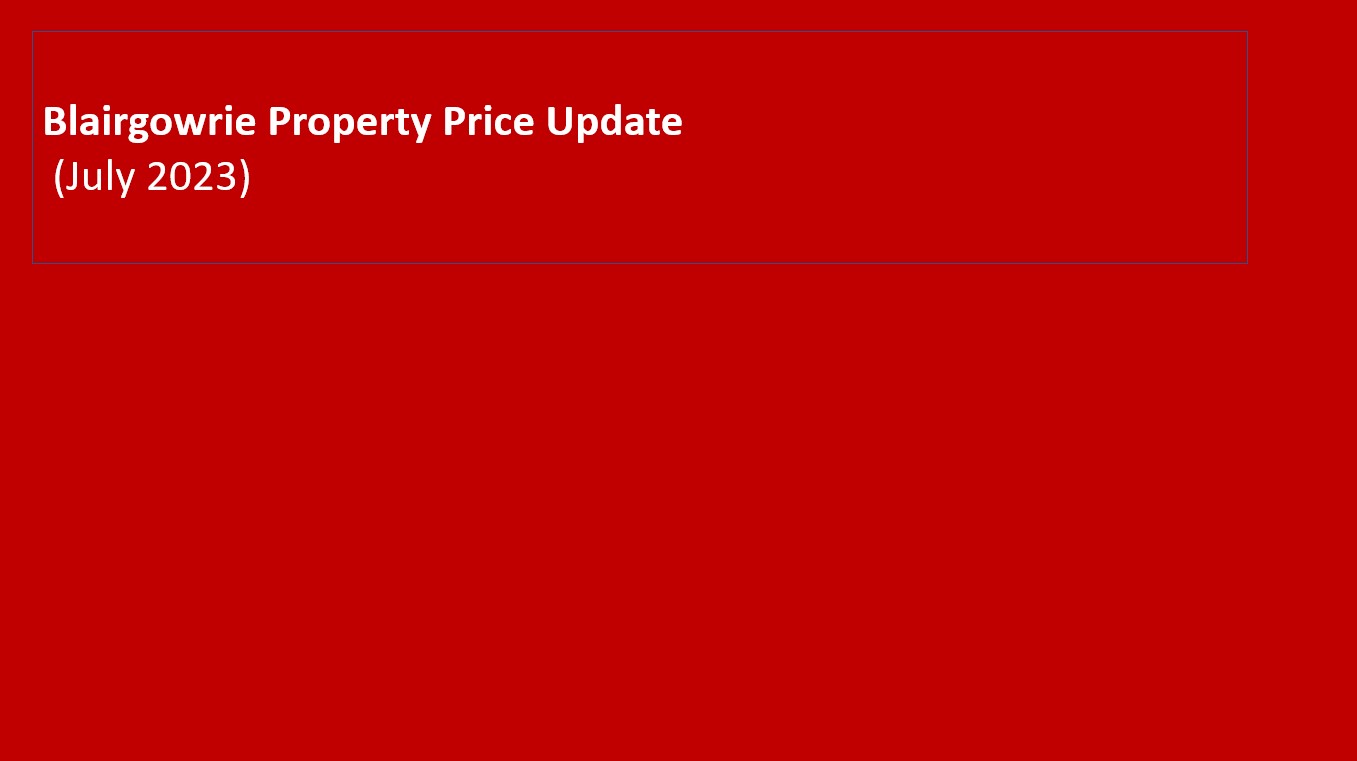 Your Free Blairgowrie Property Price Update - KW Select